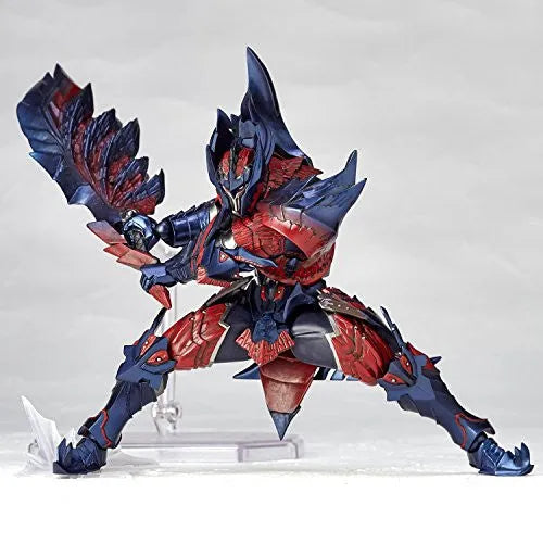 Monster Hunter X - Hunter - MonHun Revo - Vulcanlog 019 - Swordsman Dino Series (Union Creative International Ltd)ㅤ – Union Creative – ActionFigure Brasil