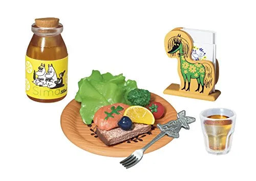 Moomin - Moomintroll - Candy Toy - Moomin Nordic Cafe - 1 - Cake full of Berries (Re-Ment)ㅤ – Re-Ment As Manufacturer – ActionFigure Brasil