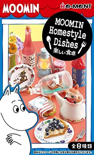 Moomin - Moomintroll - Little My - Nyoro Nyoro - Moomin Homestyle Dishes Tanoshii Shokutaku - 1 - Sandwich (Re-Ment)ㅤ – Re-Ment As Manufacturer – ActionFigure Brasil