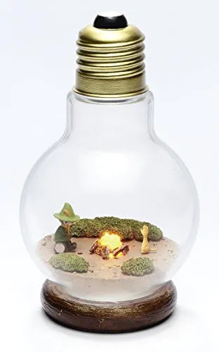 Moomin - Snufkin - Teety-Woo - Moomin Light Bulb Terrarium - 4 (Re-Ment)ㅤ – Re-Ment – ActionFigureBrasil