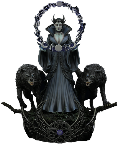 Moonwitch (EX Version) - LIMITED EDITION: 200 (Exclusive) – Dream Figures – ActionFigure Brasil — com base expositora