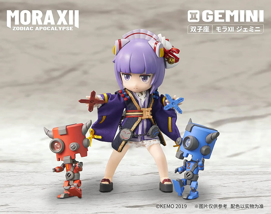 MORA XII - ZODIAC APOCALYPSE - GEMINI (Kemo)ㅤ – Kemo – ActionFigure Brasil
