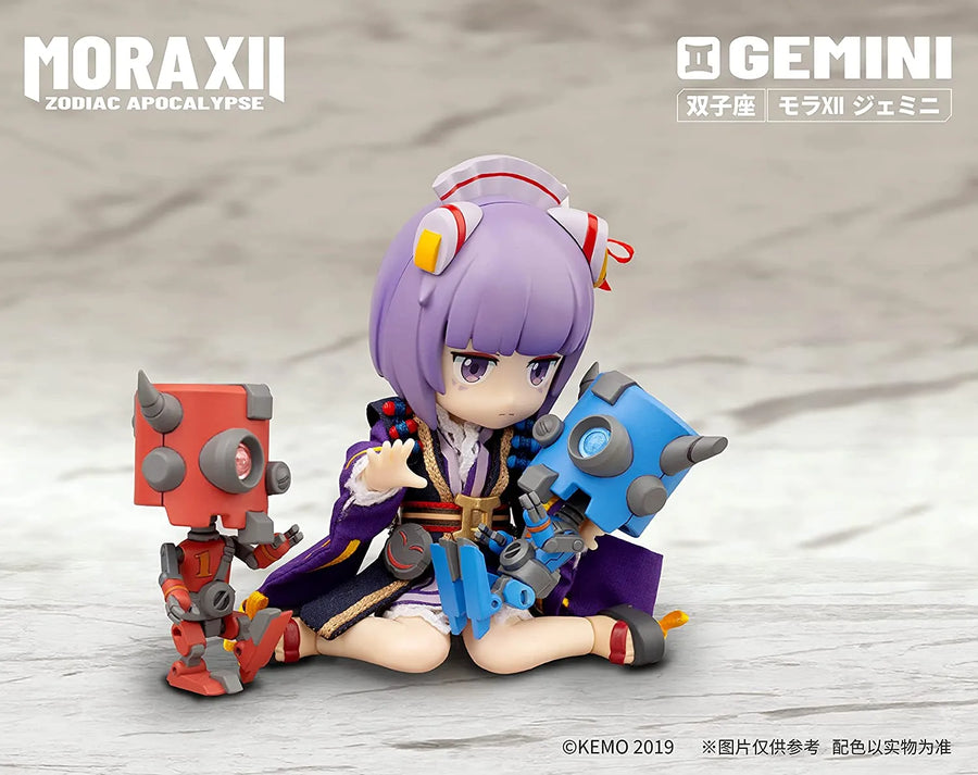 MORA XII - ZODIAC APOCALYPSE - GEMINI (Kemo)ㅤ – Kemo – ActionFigure Brasil