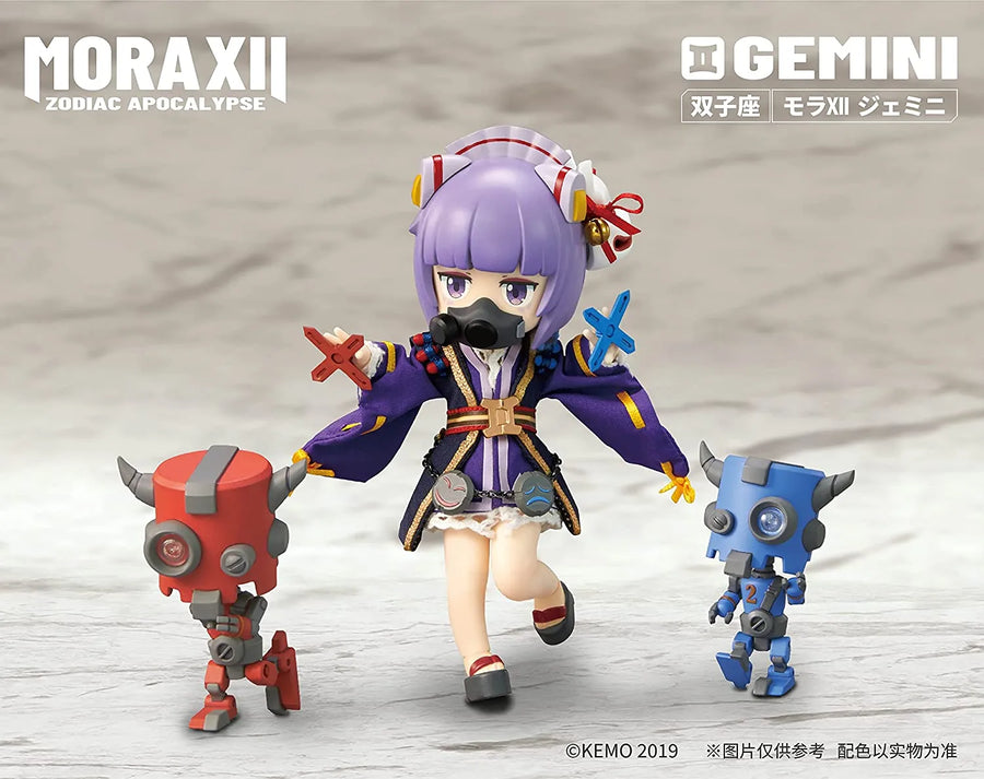 MORA XII - ZODIAC APOCALYPSE - GEMINI (Kemo)ㅤ – Kemo – ActionFigure Brasil