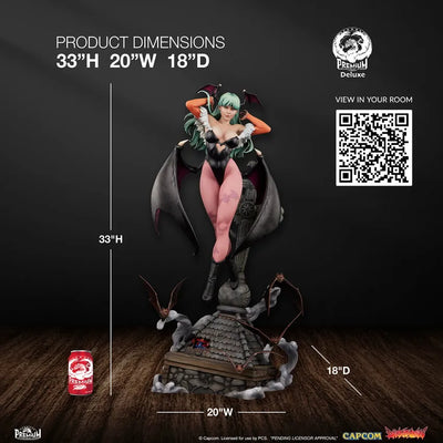 Morrigan (Deluxe Version) - LIMITED EDITION: 400 (Deluxe Version) – PCS – ActionFigure Brasil — close
