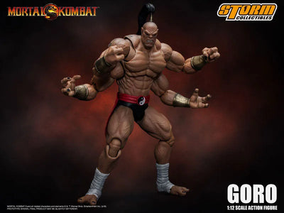 Mortal Kombat 1/12 Action Figure Goroㅤ – Storm Collectibles – ActionFigureBrasil — embalagem