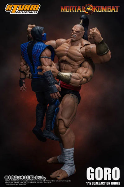 Mortal Kombat 1/12 Action Figure Goroㅤ – Storm Collectibles – ActionFigureBrasil — ambientada