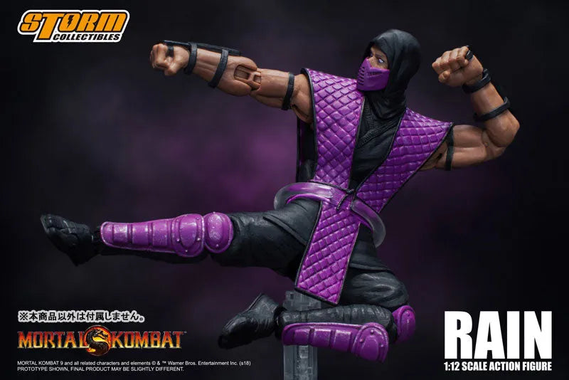 Mortal Kombat 1/12 Action Figure Rain(Provisional Pre-order)ㅤ – Storm Collectibles – ActionFigureBrasil