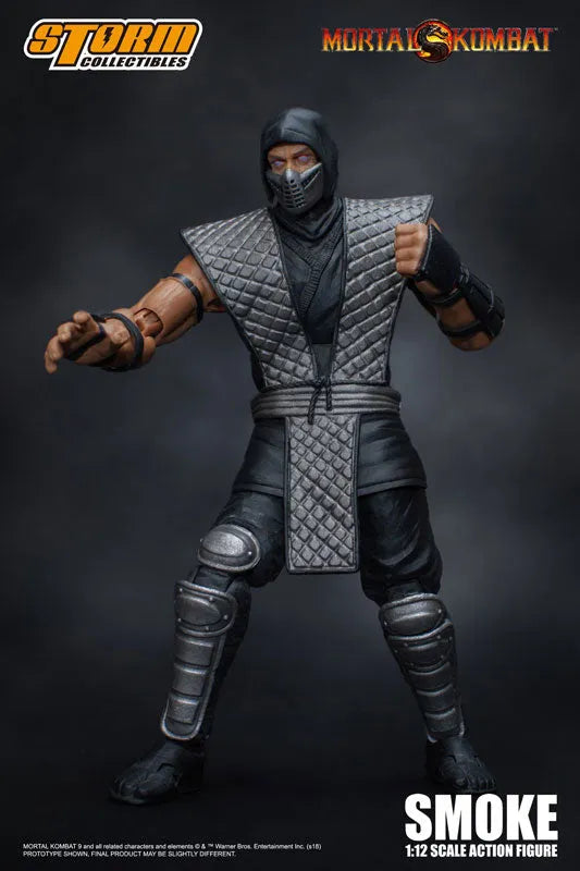 Mortal Kombat 1/12 Action Figure Smoke(Provisional Pre-order)ㅤ – Storm Collectibles – ActionFigureBrasil