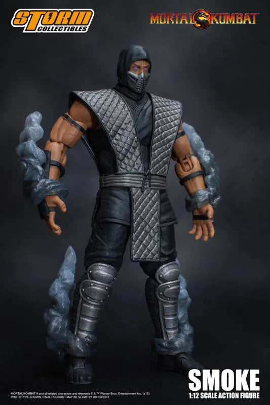 Mortal Kombat 1/12 Action Figure Smoke(Provisional Pre-order)ㅤ – Storm Collectibles – ActionFigureBrasil