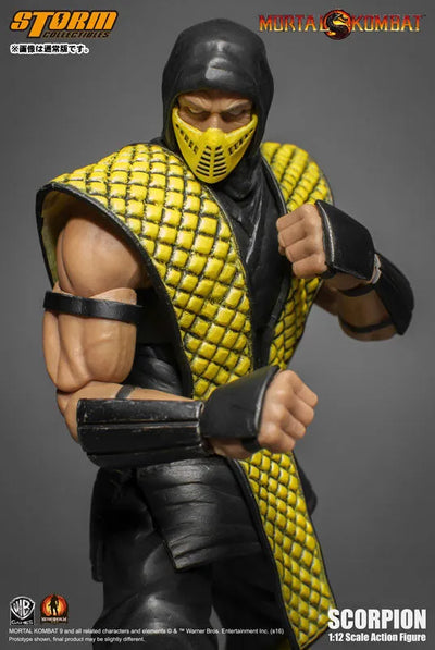 Mortal Kombat 1/12 Action Figure VS Series: Klassic Scorpionㅤ – Storm Collectibles – ActionFigureBrasil — detalhe do produto