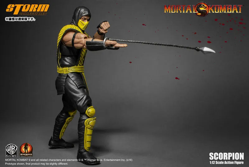 Mortal Kombat 1/12 Action Figure VS Series: Klassic Scorpionㅤ – Storm Collectibles – ActionFigureBrasil