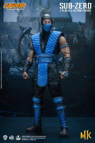 Mortal Kombat 11 - Sub-Zero - 1/6 (Storm Collectibles)ㅤ – Storm Collectibles – ActionFigureBrasil — ângulo diferente