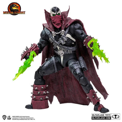 "Mortal Kombat" Action Figure 7 Inch Commando Spawnㅤ – McFarlane Toys – ActionFigureBrasil — embalagem