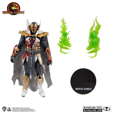 "Mortal Kombat" Action Figure 7 Inch Malefick Spawn (Bloody Disciple)ㅤ – McFarlane Toys – ActionFigureBrasil — iluminação de estúdio