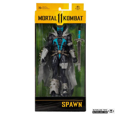 "Mortal Kombat" Action Figure 7 Inch Spawn (Lord Covenant)ㅤ – McFarlane Toys – ActionFigureBrasil — com base expositora