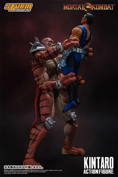 Mortal Kombat Action Figure Kintaroㅤ – Storm Collectibles – ActionFigureBrasil — ângulo diferente