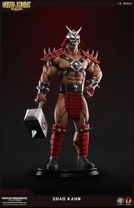 Mortal Kombat - Shao Kahn 1/4 Statueㅤ – Gantaku – ActionFigure Brasil