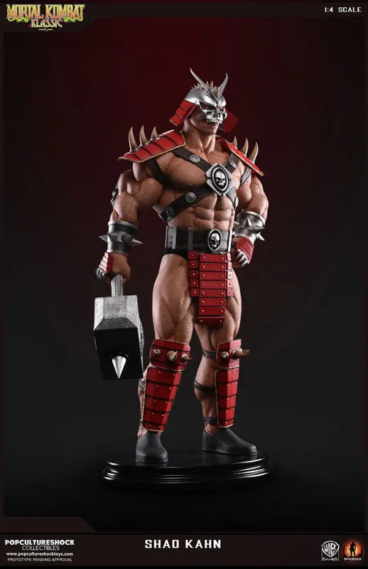 Mortal Kombat - Shao Kahn 1/4 Statueㅤ – Gantaku – ActionFigure Brasil