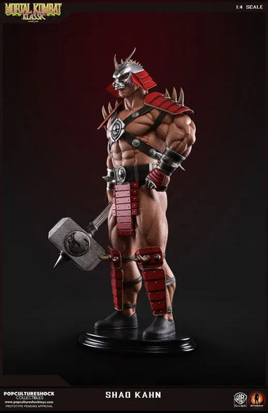 Mortal Kombat - Shao Kahn 1/4 Statueㅤ – Gantaku – ActionFigure Brasil — ângulo diferente