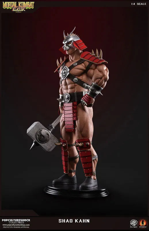 Mortal Kombat - Shao Kahn 1/4 Statueㅤ – Gantaku – ActionFigure Brasil