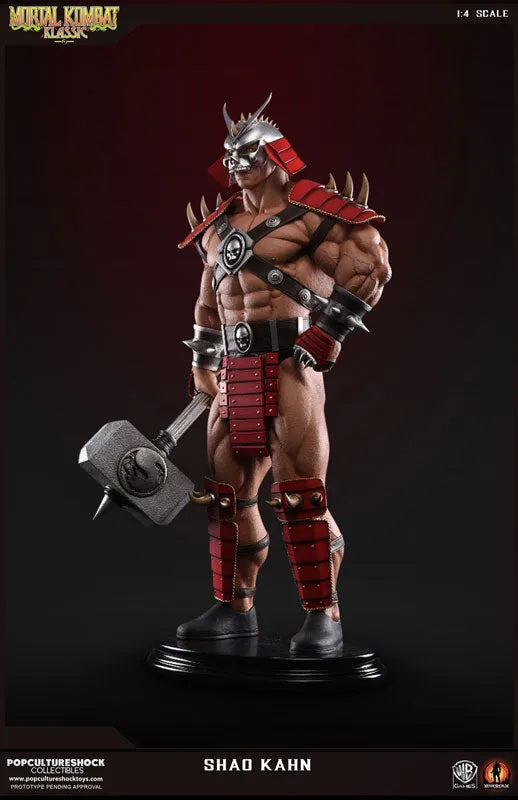 Mortal Kombat - Shao Kahn 1/4 Statueㅤ – Gantaku – ActionFigure Brasil