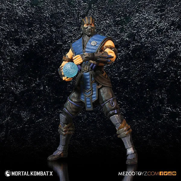 Mortal Kombat X - 12 Inch Action Figure Series: Sub-Zeroㅤ – MEZCO TOYZ – ActionFigure Brasil