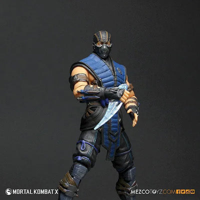 Mortal Kombat X - 12 Inch Action Figure Series: Sub-Zeroㅤ – MEZCO TOYZ – ActionFigure Brasil — close