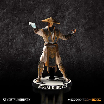Mortal Kombat X - 3.75 Inch Action Figure: Raidenㅤ – Mezco – ActionFigure Brasil — ângulo diferente