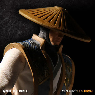 Mortal Kombat X - 3.75 Inch Action Figure: Raidenㅤ – Mezco – ActionFigure Brasil — close