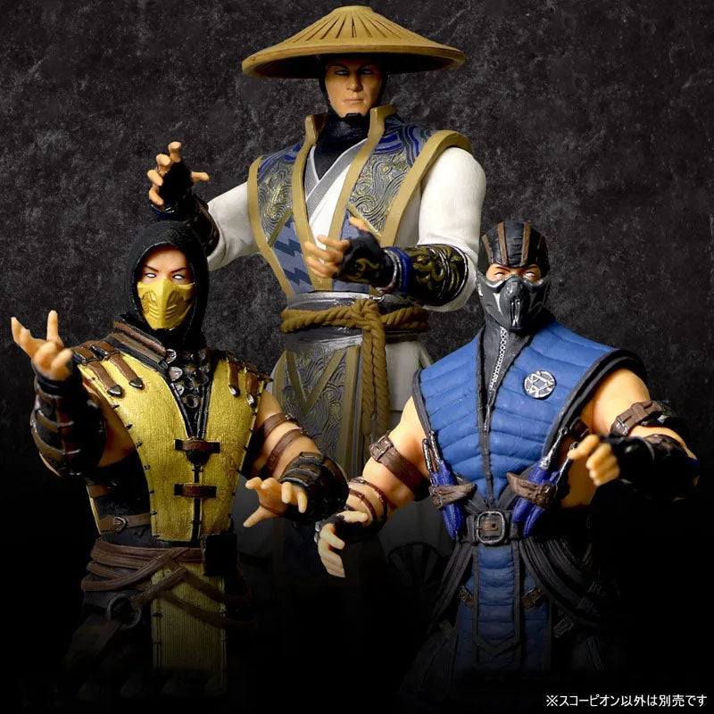Mortal Kombat X - 3.75 Inch Action Figure: Scorpionㅤ – Mezco – ActionFigure Brasil