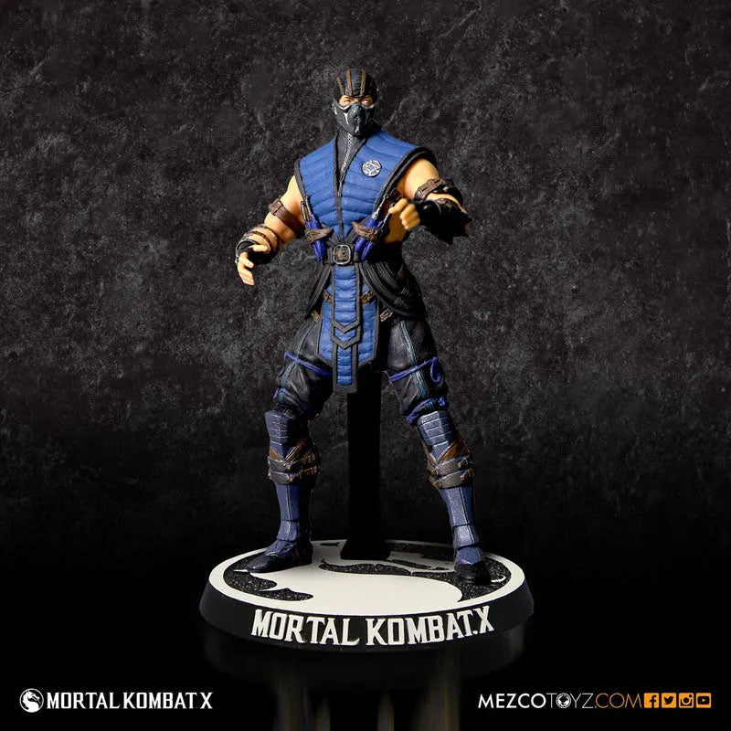 Mortal Kombat X - 3.75 Inch Action Figure: Sub-Zeroㅤ – Mezco – ActionFigureBrasil