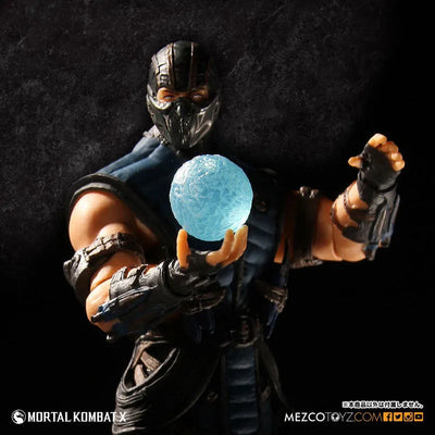 Mortal Kombat X - 3.75 Inch Action Figure: Sub-Zeroㅤ – Mezco – ActionFigureBrasil — detalhe do produto