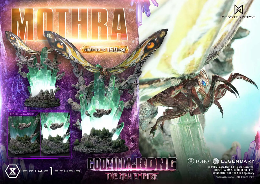Mothra (Bonus Version) Godzilla x Kong: The New Empire (Film) – Prime1Studio – ActionFigure Brasil