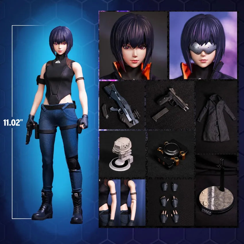 Motoko Kusanagi (Casual Version) – Damtoys – ActionFigure Brasil