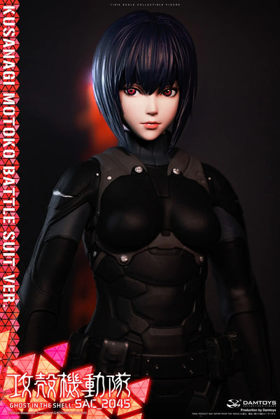 Motoko Kusanagi (Combat Suit ver.) – Damtoys – ActionFigure Brasil — detalhe do produto