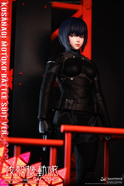 Motoko Kusanagi (Combat Suit ver.) – Damtoys – ActionFigure Brasil — embalagem