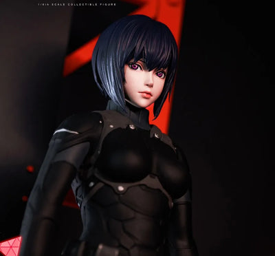 Motoko Kusanagi (Combat Suit ver.) – Damtoys – ActionFigure Brasil — com base expositora