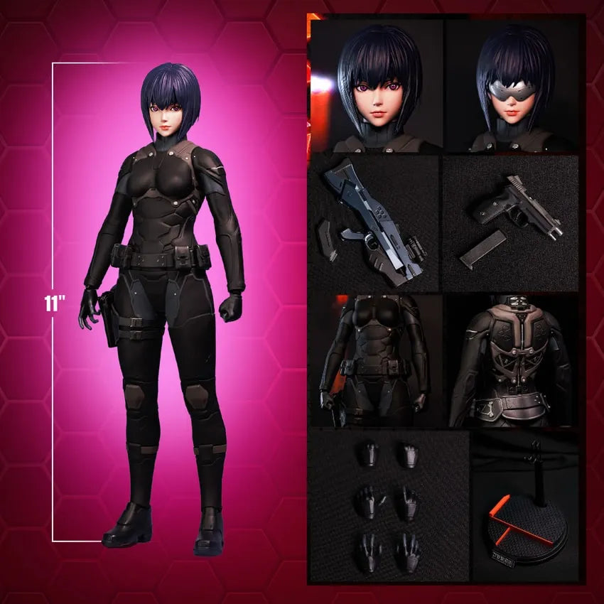 Motoko Kusanagi (Combat Suit ver.) – Damtoys – ActionFigure Brasil