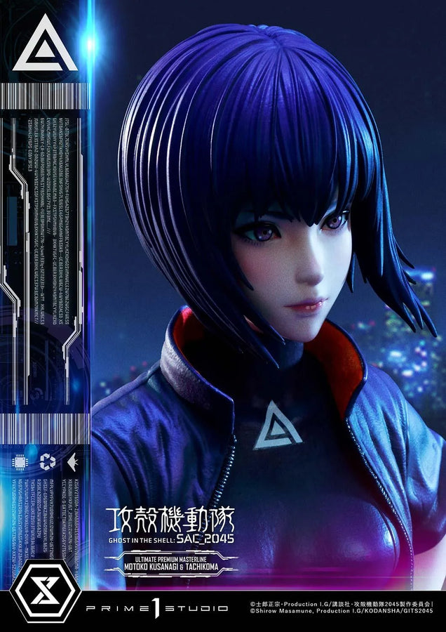 Motoko Kusanagi & Tachikoma (Bonus Version) Ghost in the Shell: SAC_2045 – Prime1Studio – ActionFigure Brasil