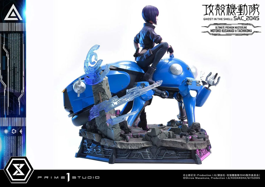 Motoko Kusanagi & Tachikoma (Bonus Version) Ghost in the Shell: SAC_2045 – Prime1Studio – ActionFigure Brasil
