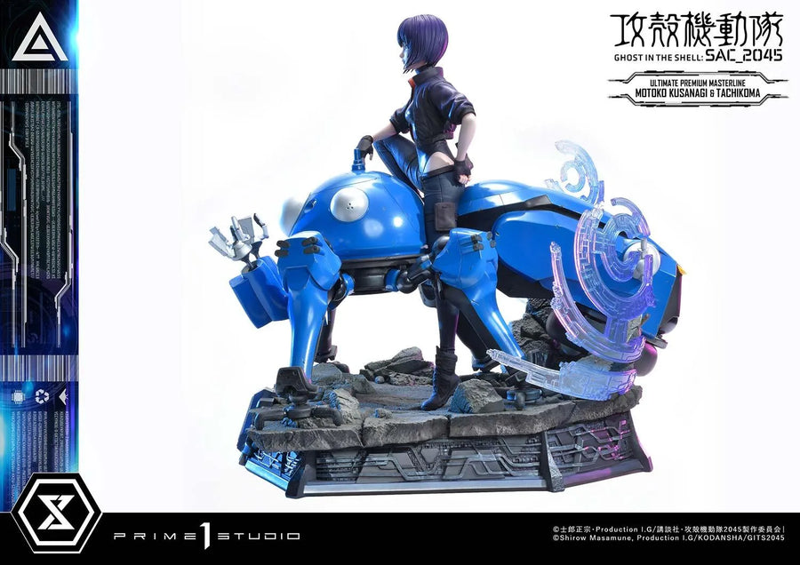 Motoko Kusanagi & Tachikoma (Bonus Version) Ghost in the Shell: SAC_2045 – Prime1Studio – ActionFigure Brasil
