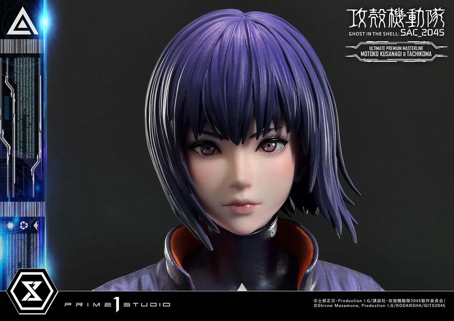 Motoko Kusanagi & Tachikoma (Bonus Version) Ghost in the Shell: SAC_2045 – Prime1Studio – ActionFigure Brasil