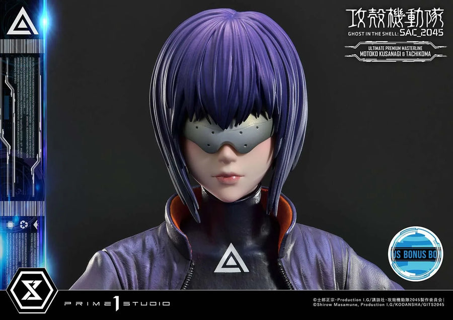 Motoko Kusanagi & Tachikoma (Bonus Version) Ghost in the Shell: SAC_2045 – Prime1Studio – ActionFigure Brasil