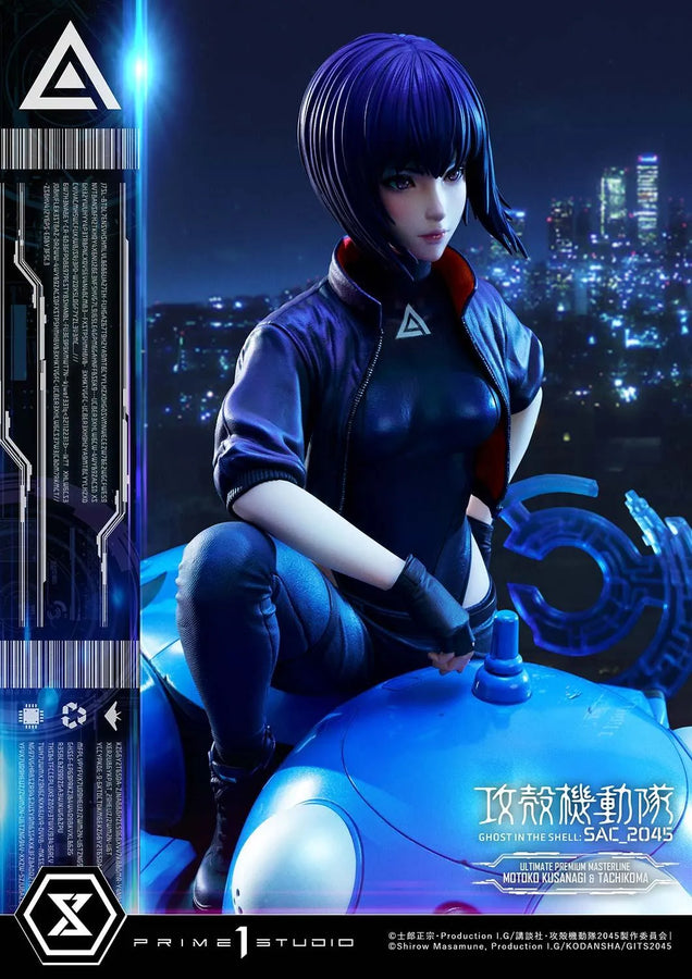 Motoko Kusanagi & Tachikoma (Bonus Version) Ghost in the Shell: SAC_2045 – Prime1Studio – ActionFigure Brasil