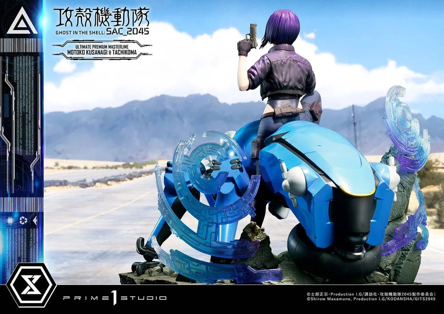 Motoko Kusanagi & Tachikoma (Bonus Version) Ghost in the Shell: SAC_2045 – Prime1Studio – ActionFigure Brasil