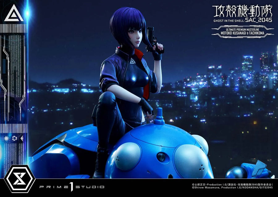 Motoko Kusanagi & Tachikoma (Bonus Version) Ghost in the Shell: SAC_2045 – Prime1Studio – ActionFigure Brasil