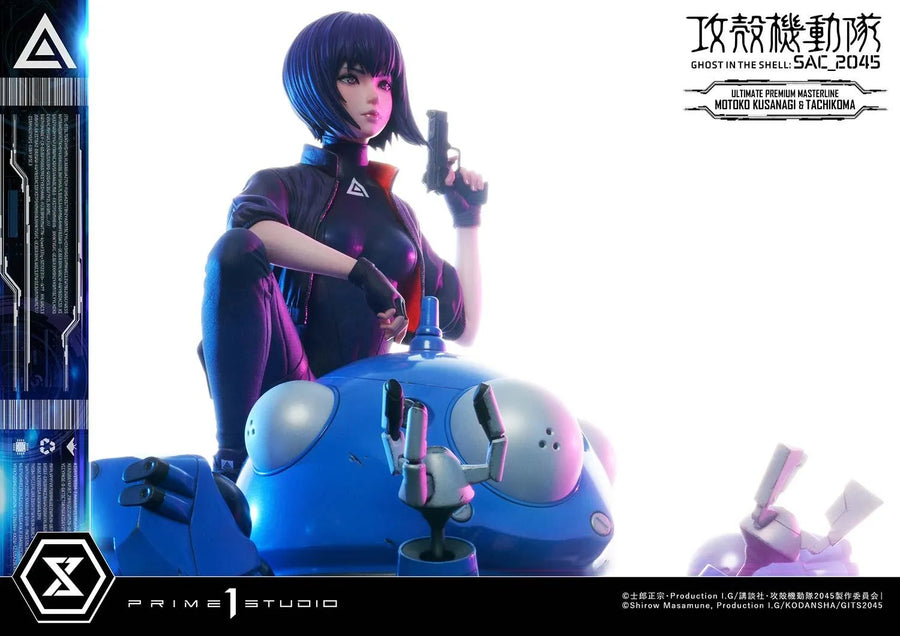 Motoko Kusanagi & Tachikoma (Bonus Version) Ghost in the Shell: SAC_2045 – Prime1Studio – ActionFigure Brasil