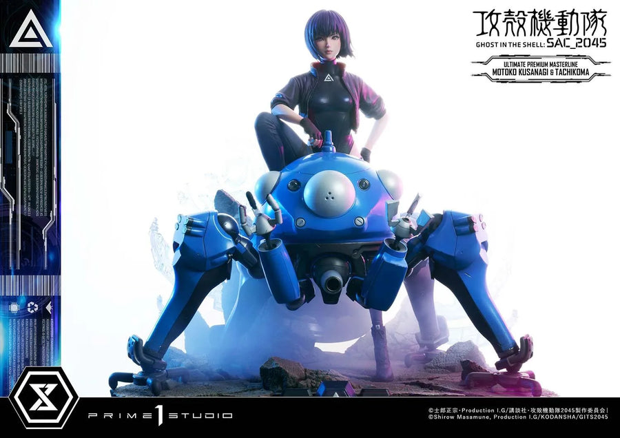 Motoko Kusanagi & Tachikoma (Bonus Version) Ghost in the Shell: SAC_2045 – Prime1Studio – ActionFigure Brasil