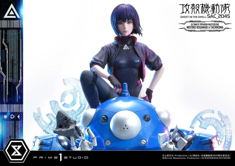 Motoko Kusanagi & Tachikoma (Bonus Version) Ghost in the Shell: SAC_2045 – Prime1Studio – ActionFigure Brasil